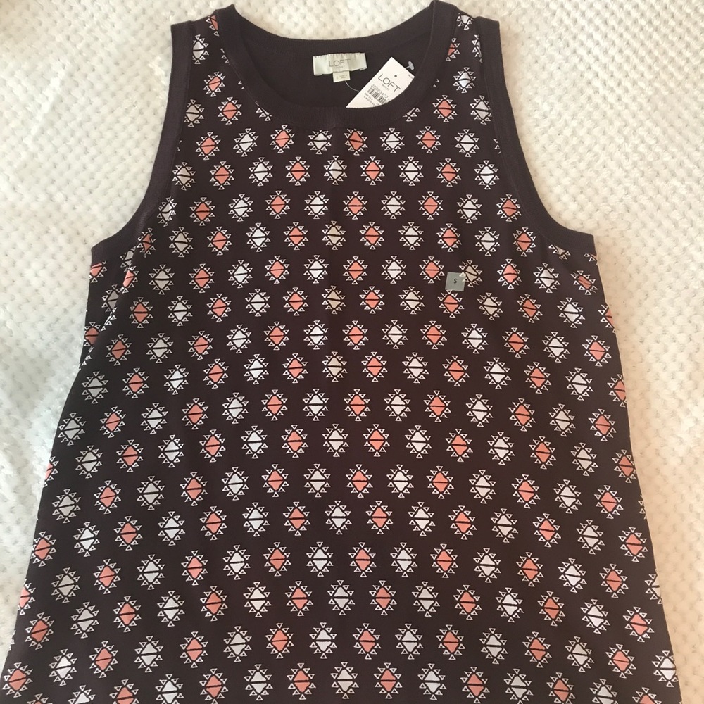 NWT loft sleeveless top